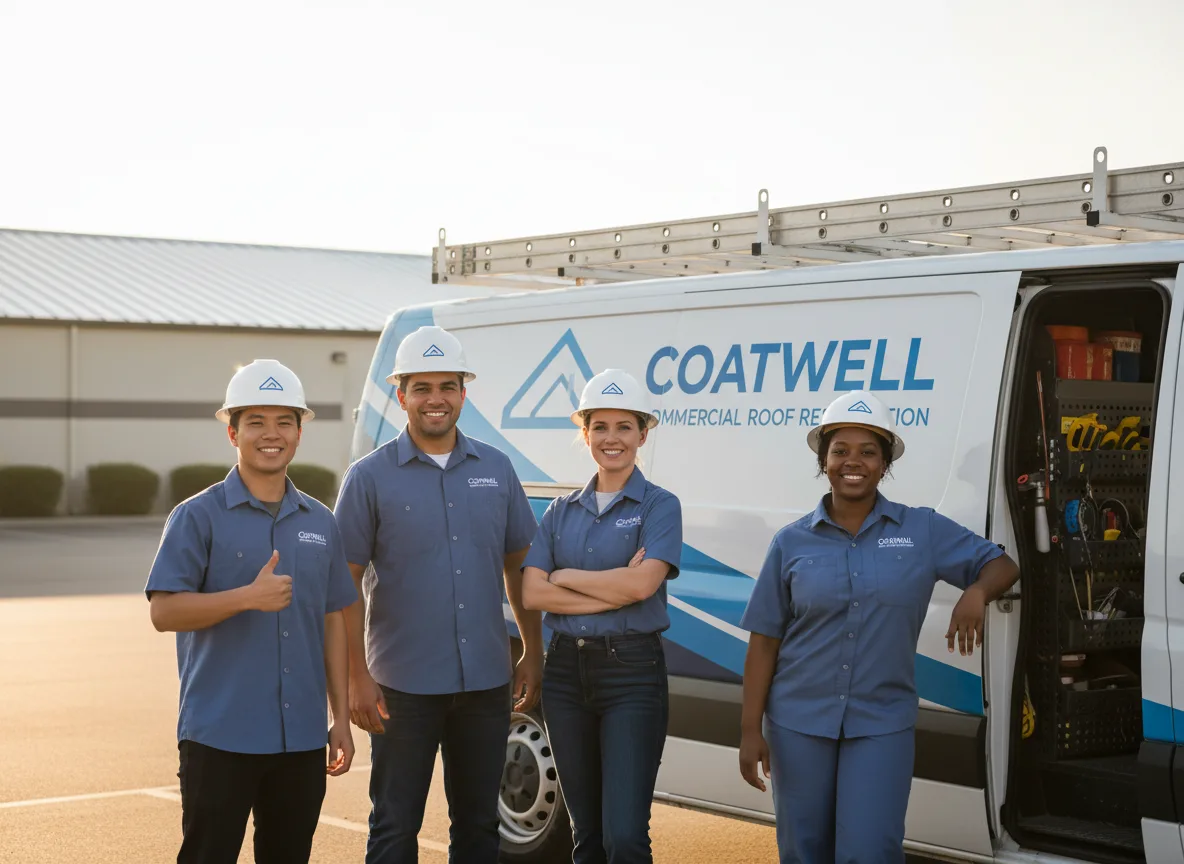 Commercial roof coating company in Samaria, MI